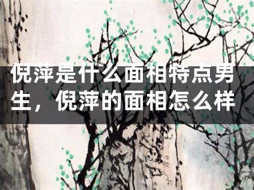 倪萍是什么面相特点男生,倪萍的面相怎么样