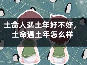 土命人遇土年好不好，土命遇土年怎么样