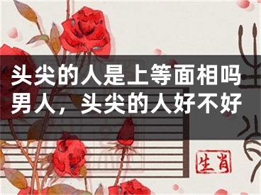 头尖的人是上等面相吗男人，头尖的人好不好