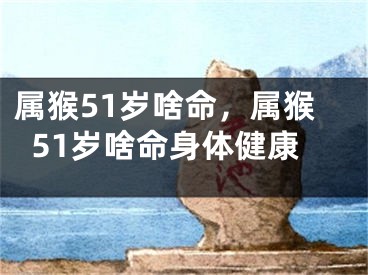 属猴51岁啥命，属猴51岁啥命身体健康