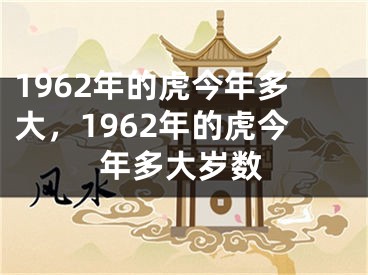 1962年的虎今年多大，1962年的虎今年多大岁数