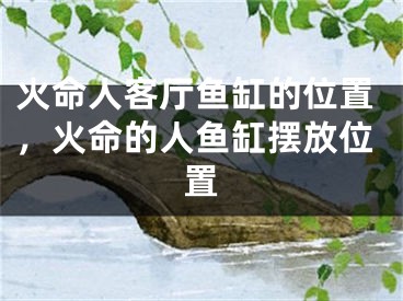 火命人客厅鱼缸的位置,火命的人鱼缸摆放位置