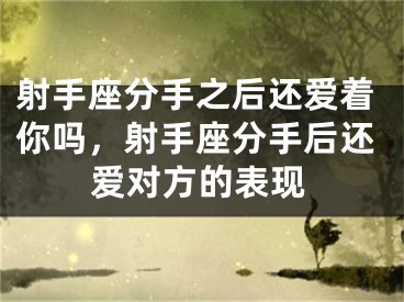 射手座分手之后还爱着你吗,射手座分手后还爱对方的表现