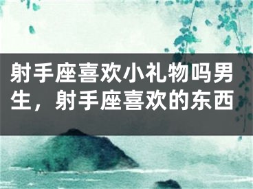 射手座喜欢小礼物吗男生，射手座喜欢的东西