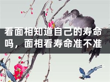 看面相知道自己的寿命吗，面相看寿命准不准