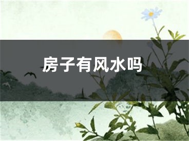 房子有风水吗