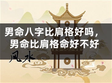 男命八字比肩格好吗，男命比肩格命好不好