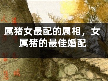属猪女最配的属相，女属猪的最佳婚配