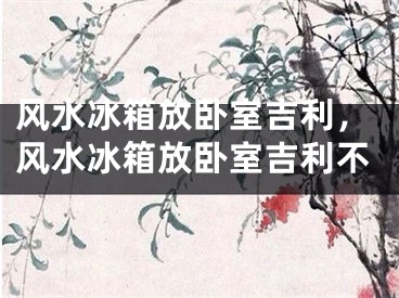 风水冰箱放卧室吉利，风水冰箱放卧室吉利不
