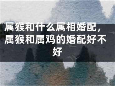 属猴和什么属相婚配，属猴和属鸡的婚配好不好