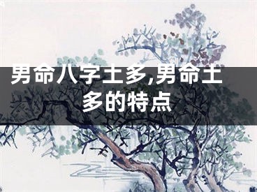 男命八字土多,男命土多的特点