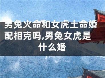 男兔火命和女虎土命婚配相克吗,男兔女虎是什么婚