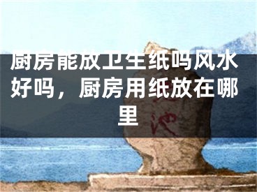 厨房能放卫生纸吗风水好吗，厨房用纸放在哪里