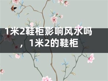1米2鞋柜影响风水吗，1米2的鞋柜