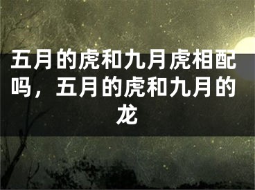 五月的虎和九月虎相配吗,五月的虎和九月的龙