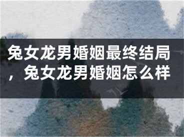 兔女龙男婚姻最终结局，兔女龙男婚姻怎么样
